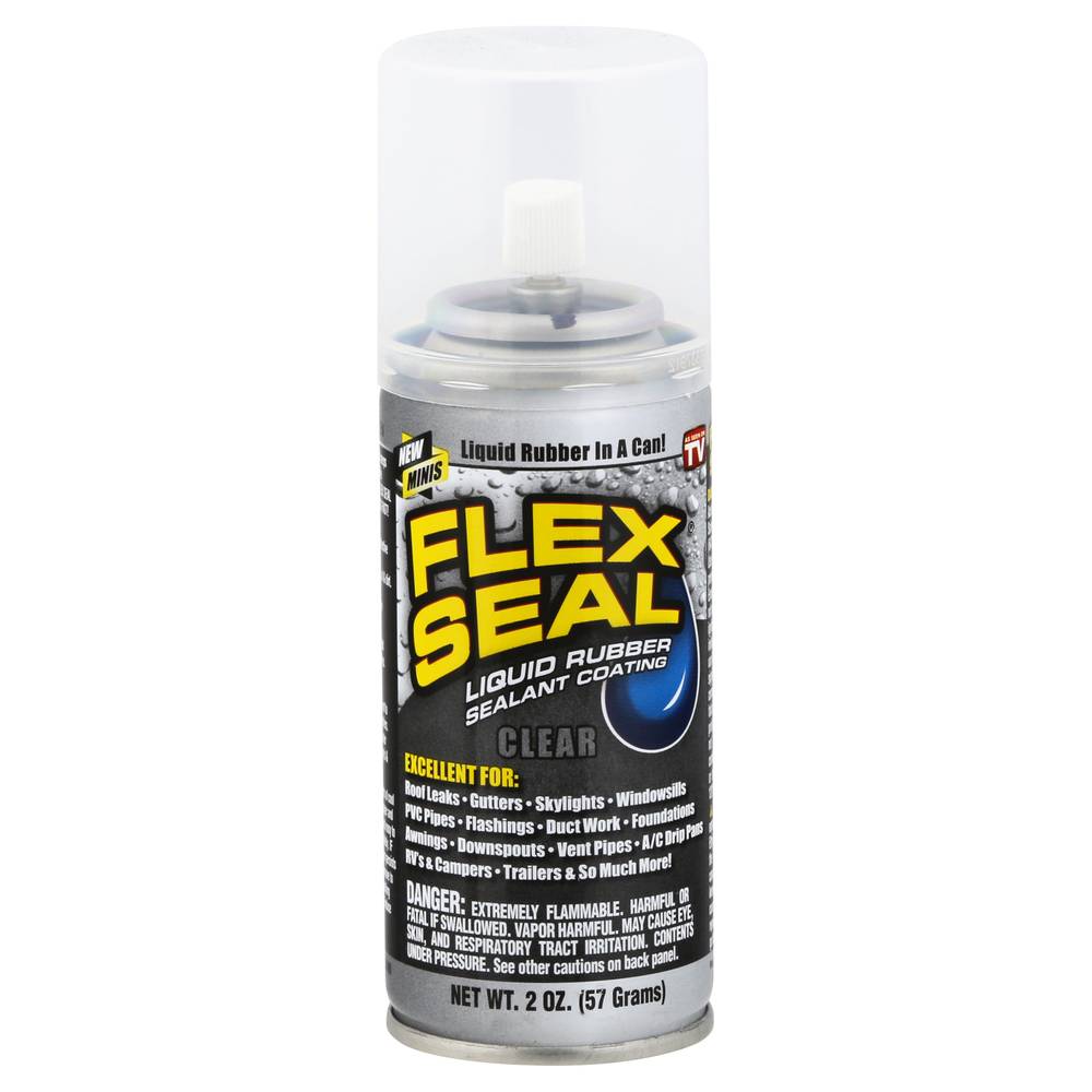 Flex Seal Clear Minis Liquid Rubber Sealant Coating