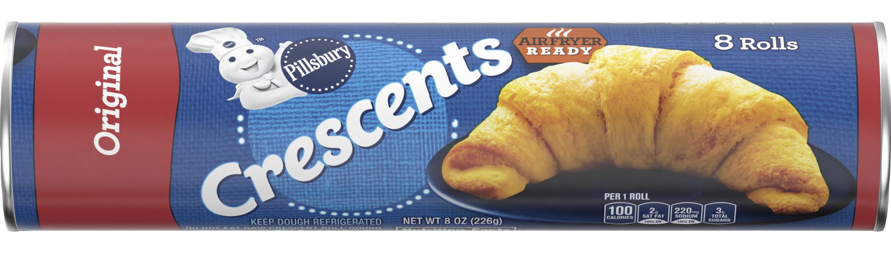 Pillsbury Crescents Dinner Rolls, Original (8 oz, 8 ct)