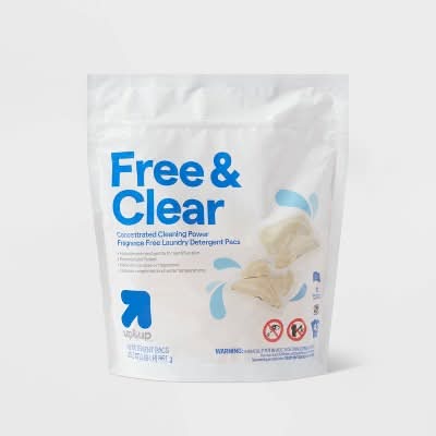 up&up Free & Clear Laundry Detergent packs (30.3 oz, 42 ct)