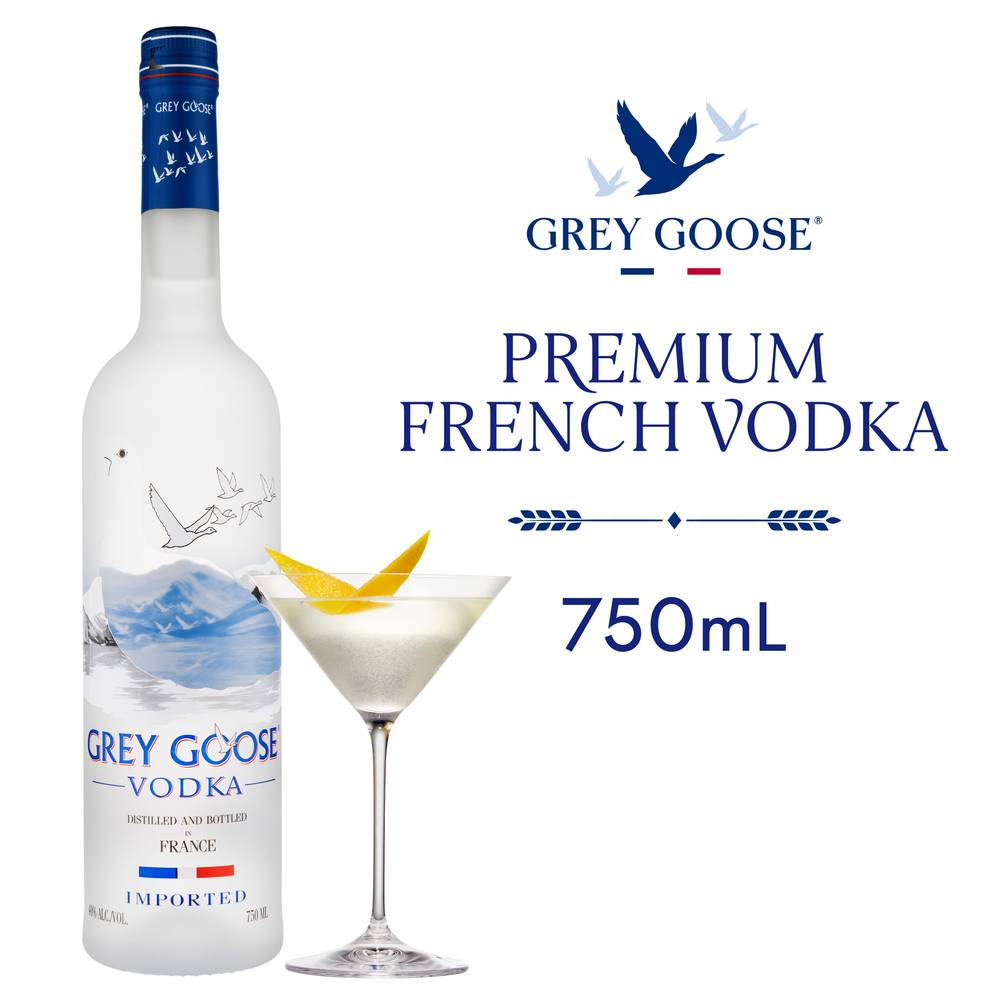 Grey Goose Distilled Vodka (750 ml)