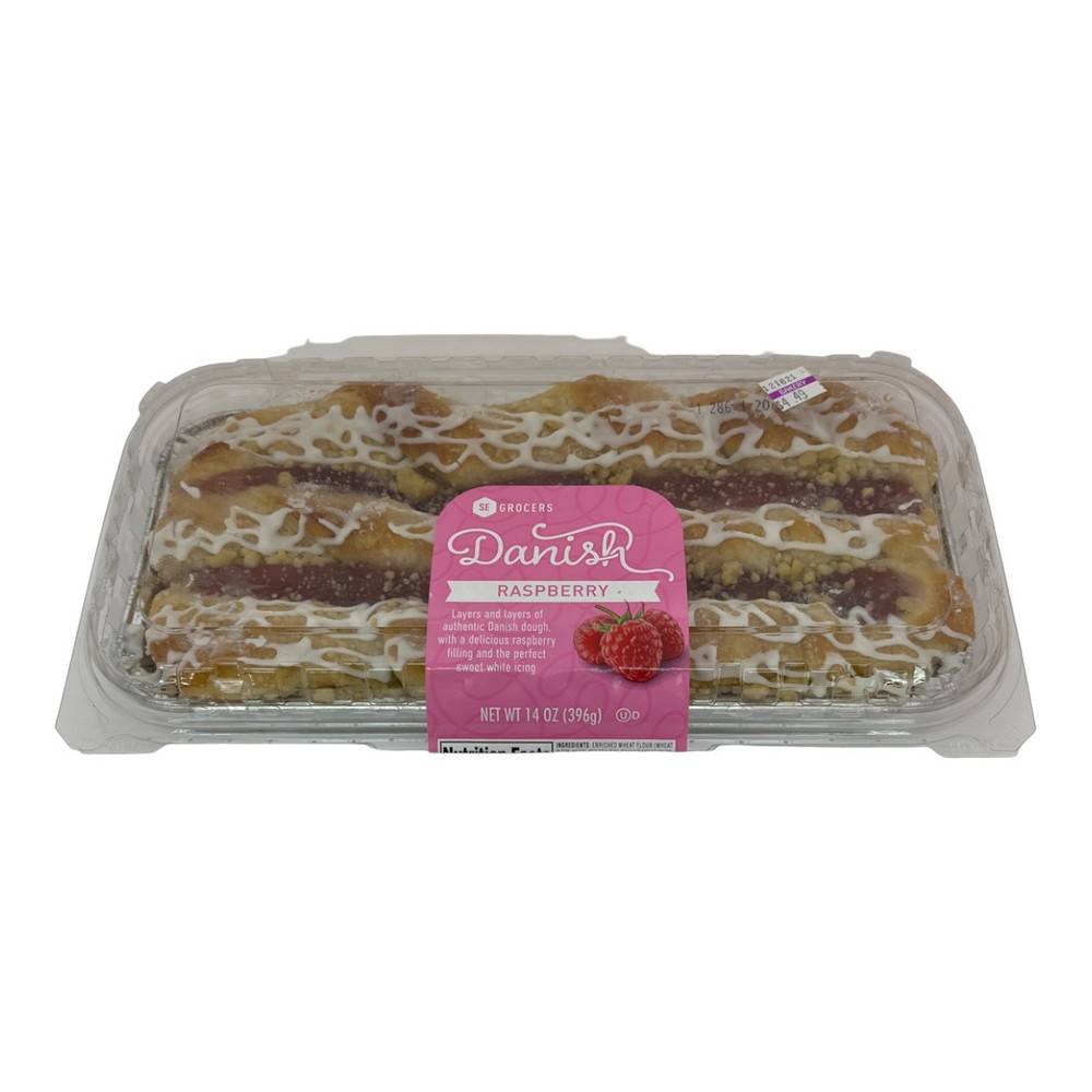 SE Grocers Raspberry Danish (14 oz)
