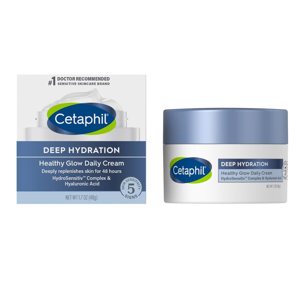 Cetaphil Deep Hydration Healthy Glow Daily Cream, 1.7 OZ