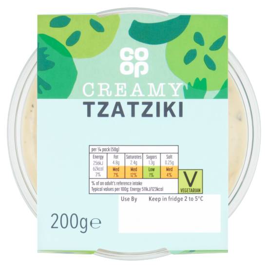 Co-Op Tzatziki 200g