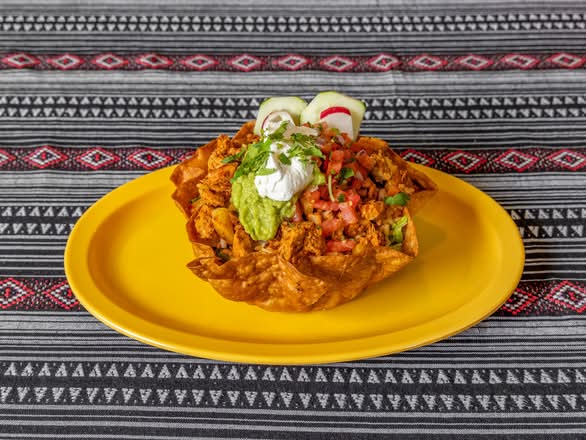 Taco Salad Carnitas Fried Pork
