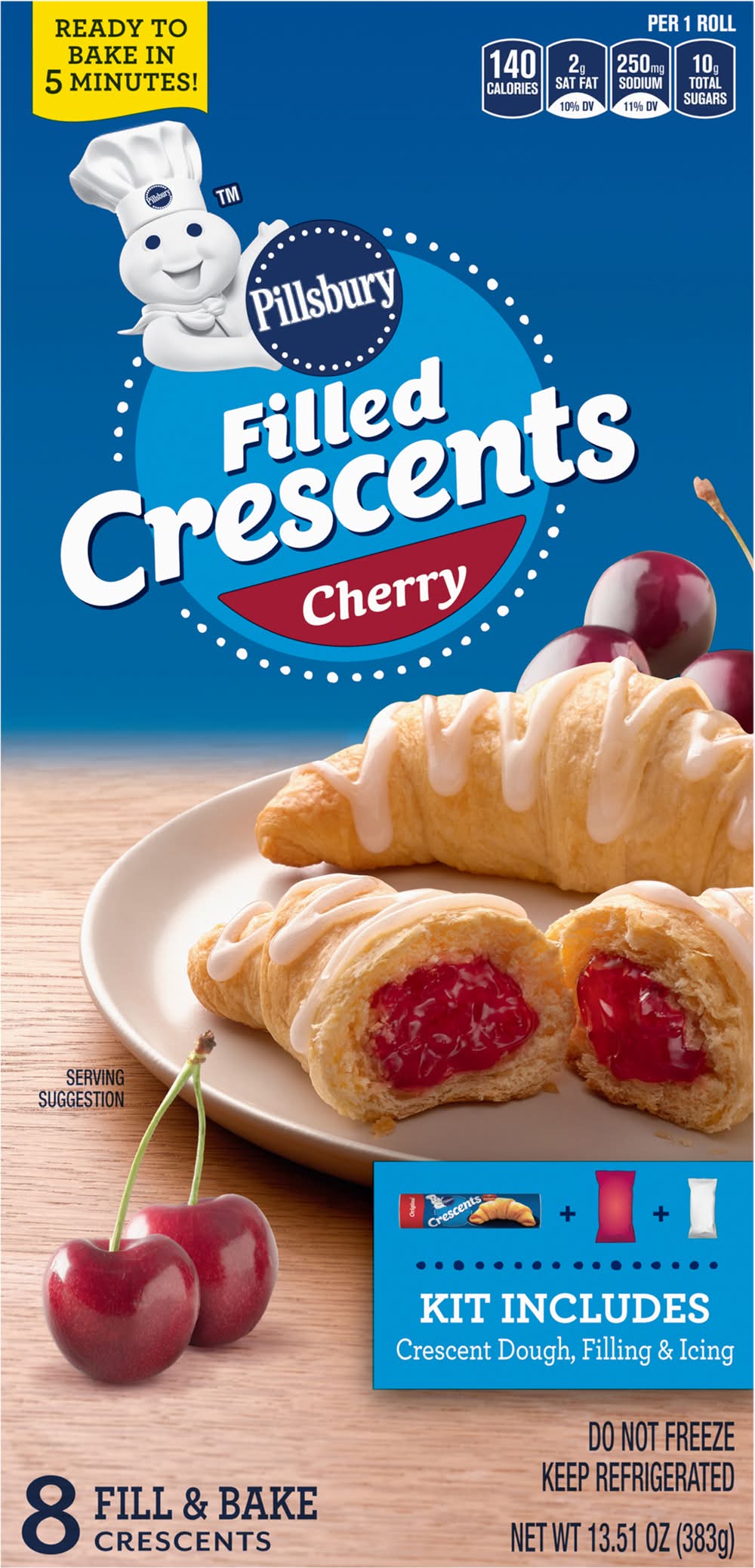Pillsbury Cherry Filled Crescents - Delivery in Under an Hour