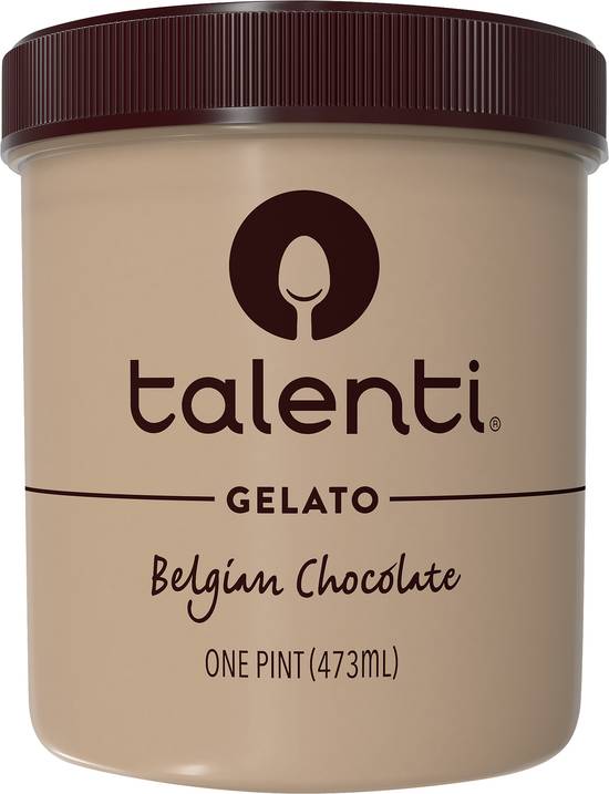 Talenti Gelato, Belgian Chocolate 1 Pt, Ice Cream