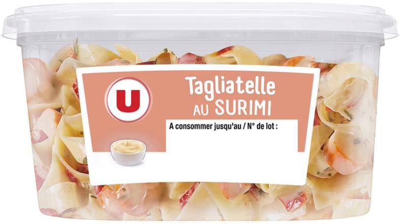  U salade de tagliatelles au surimi  