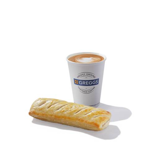 Savoury Roll and Hot Drink Meal Deal