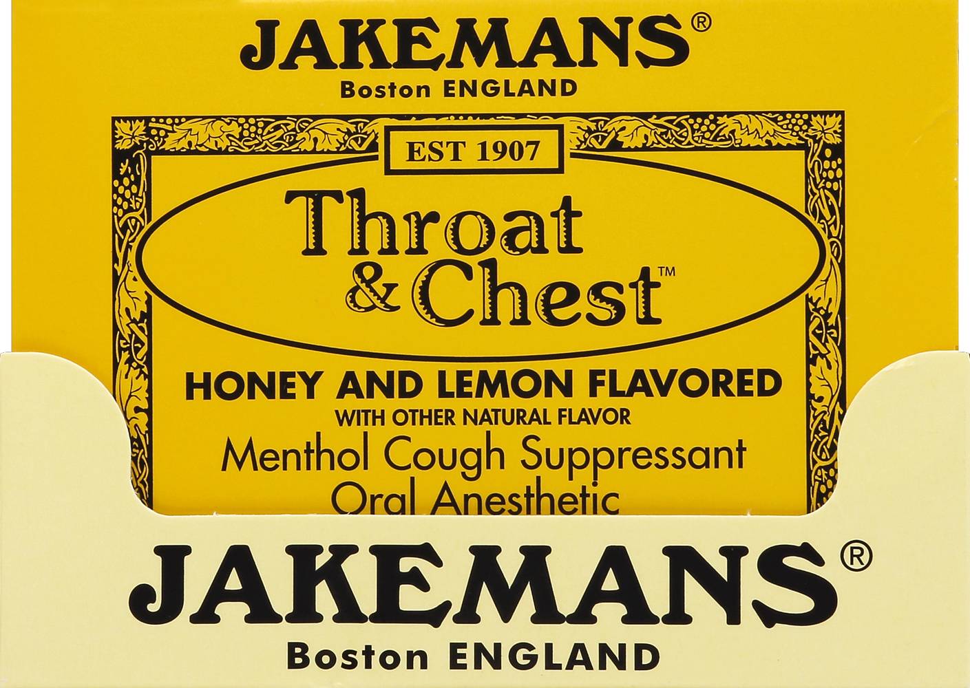 Jakemans Throat & Chest Menthol Cough Suppressant (3.2 oz)