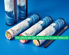 C'Roll Sushi 🌊  Push Pop Roll Sushi