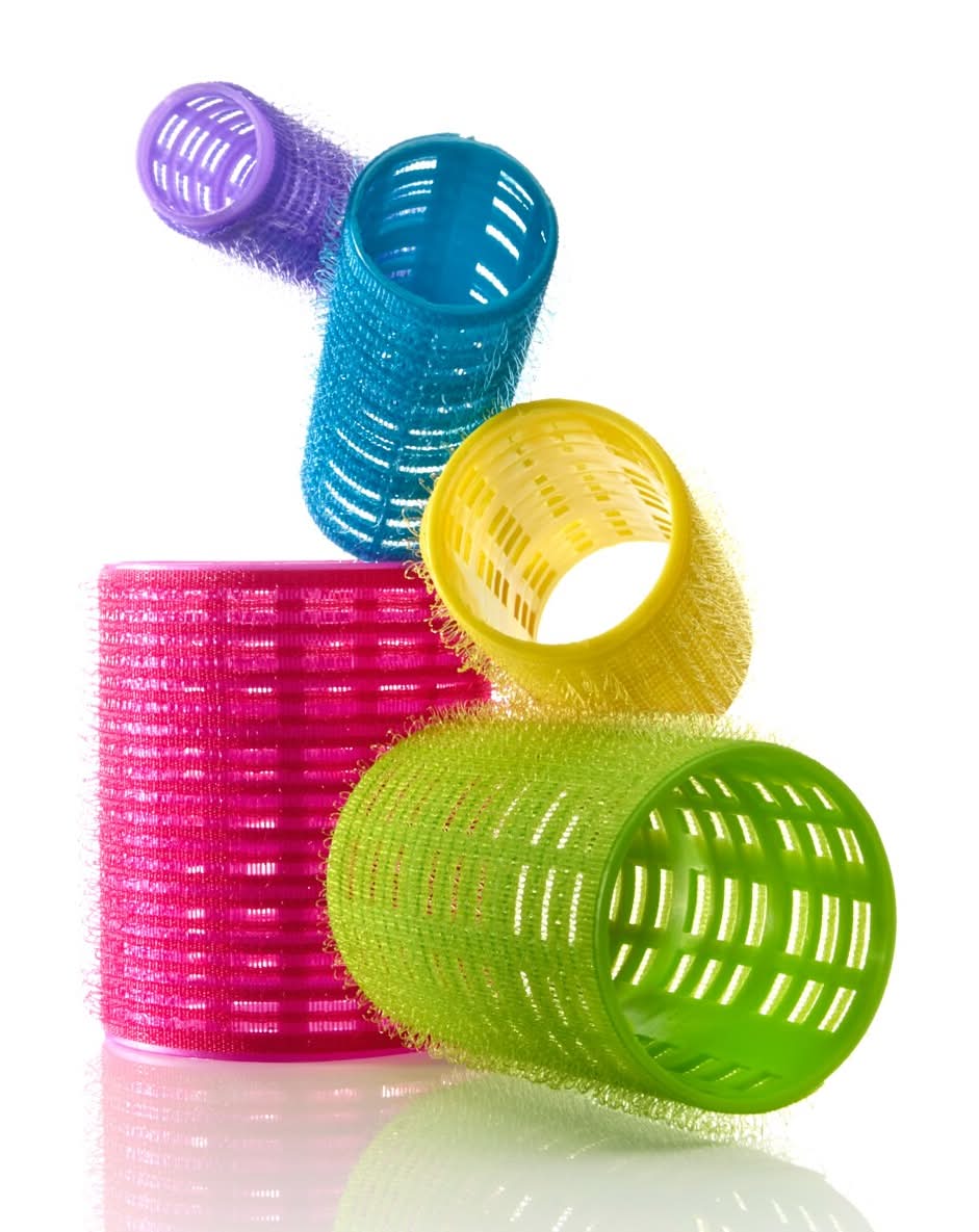 Conair Voluminous Curls Self-Grip Rollers, Assorted Sizes, 31 Ct