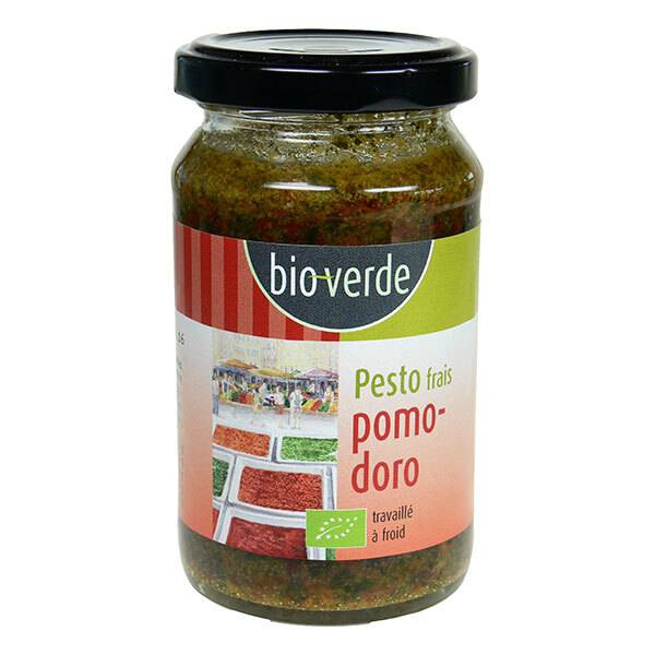 Sauce pesto pomodoro 165g - BIO VERDE - BIO