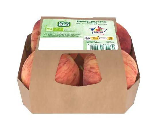 Pommes Bicolores Bio x4