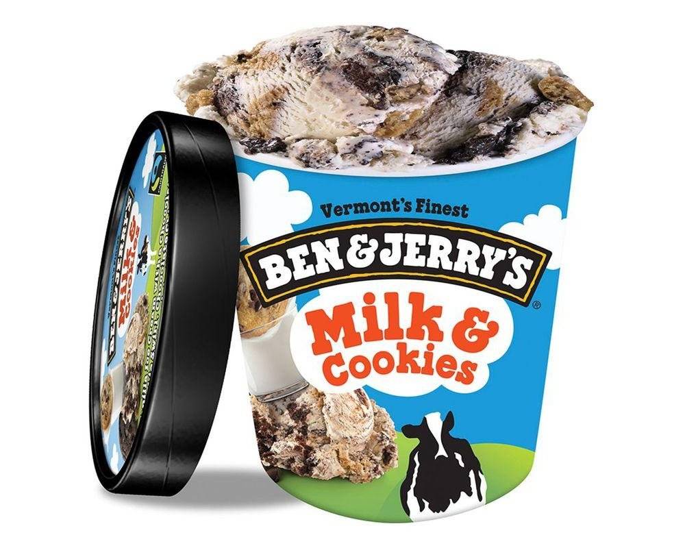 Ben & Jerry's Milk & Cookies