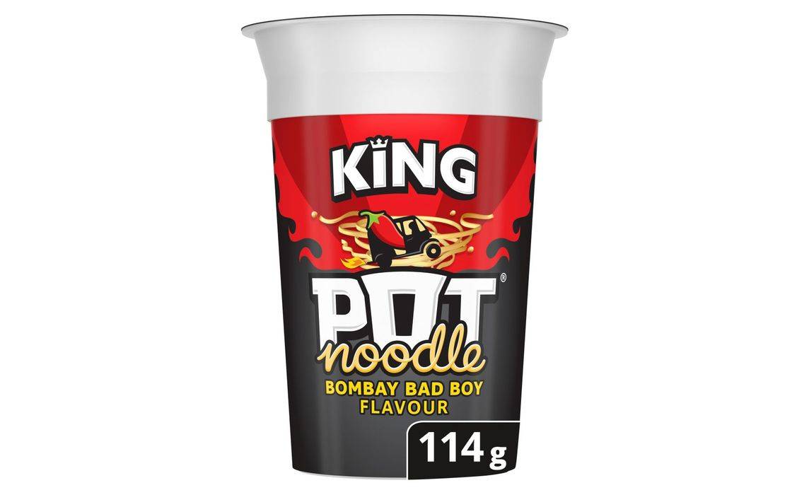 Pot Noodle King Pot Bombay Bad Boy 114g (400688)