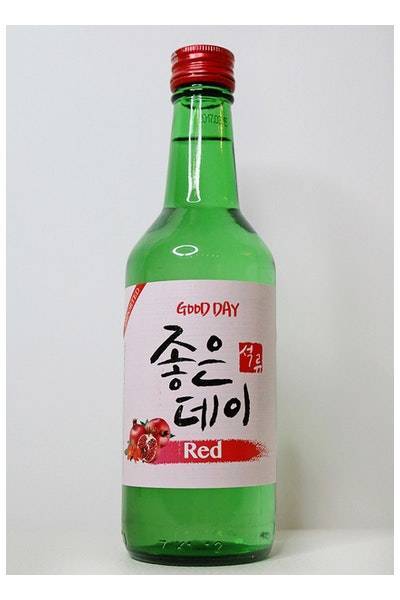 Good Day Soju Pomegranate Liquor (375 ml)