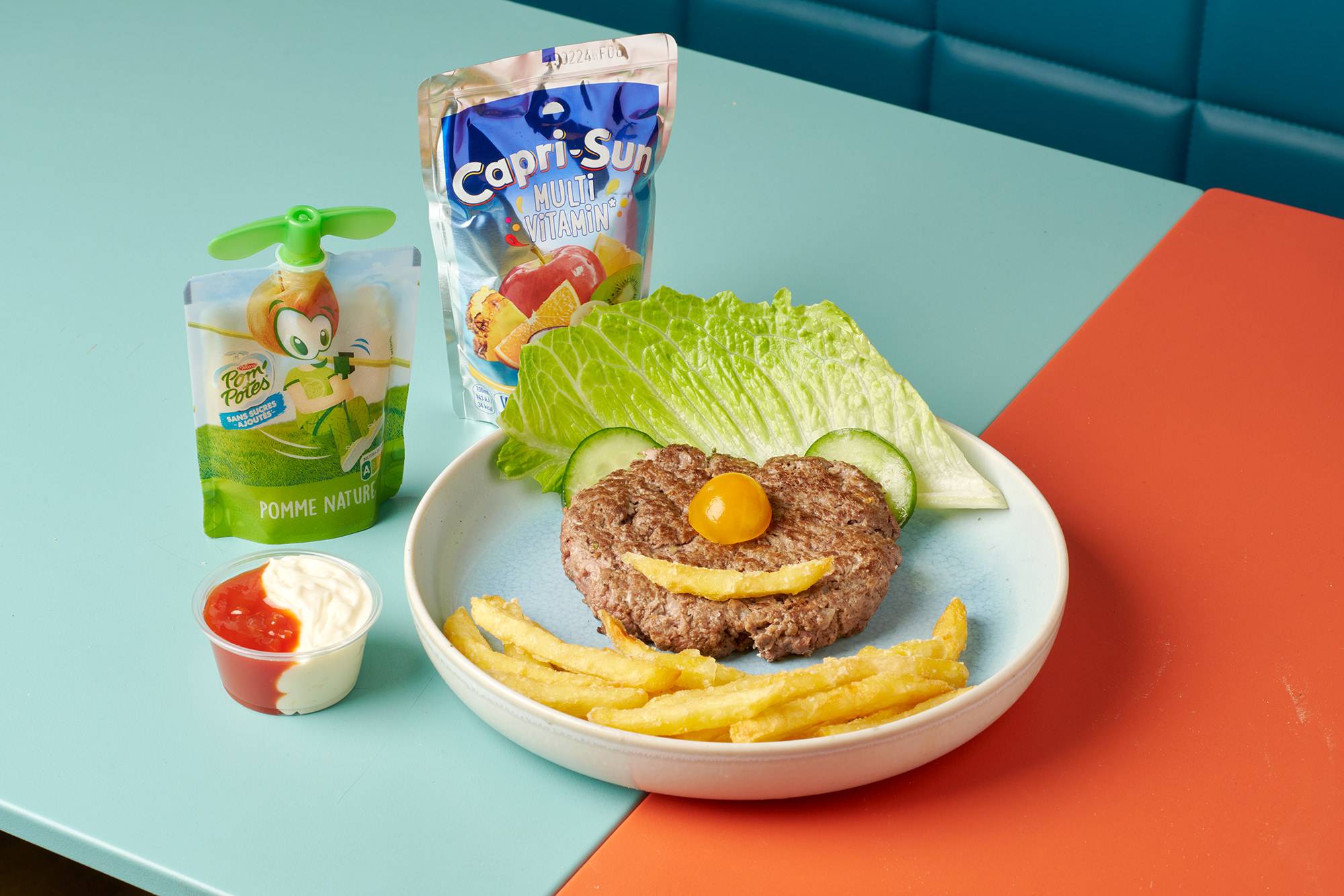 Menu enfants (Steak haché) 👶