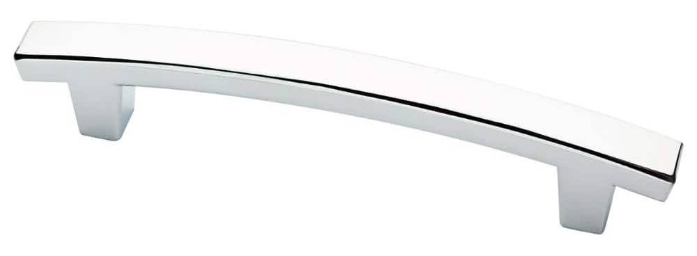 Liberty Pierce 4 In. (102 Mm) Modern Polished Chrome Cabinet Drawer Pull