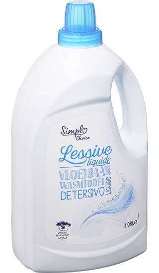 Simpl choice lessive liquide (1.98 l)