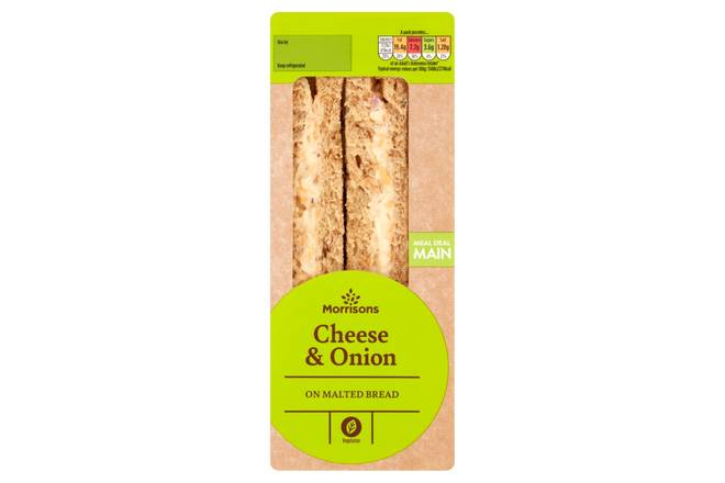 Morrisons Cheese & OnionSandwich