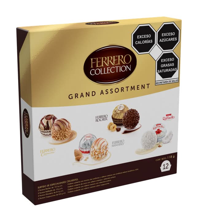 Ferrero Rocher · Surtido de chocolate (12 un)