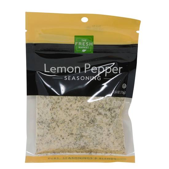 The Fresh Market Lemon Pepper Seasoning