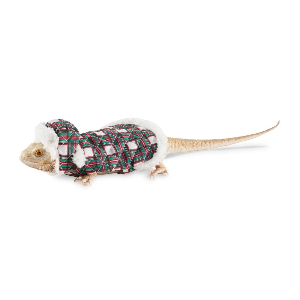 Merry & Bright Reptile Puffer Jacket & Cap, Small