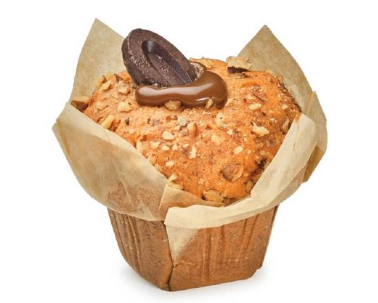 Muffin cœur caramel