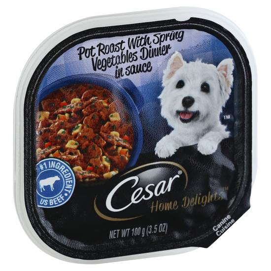 Cesar Home Delights Pot Roast Dinner (3.5 oz)