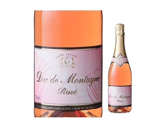 209704：〔ノンアルコール〕デュク ドゥ モンターニュ ロゼ 750ML / Duc De Montagne Rose (Non-Alcoholic Wine)