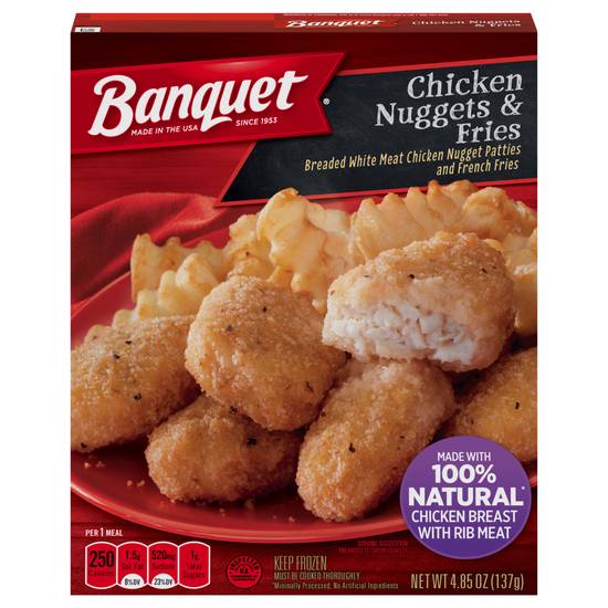 Banquet Nuggets and Fries (chicken)