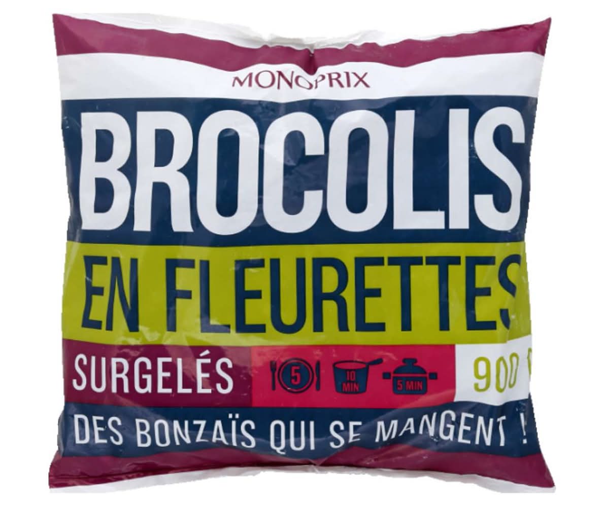 Monoprix - Brocolis en fleurettes (900g)