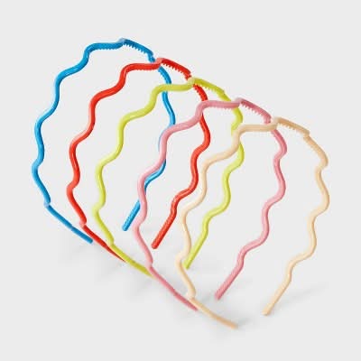 Squiggle Headbands Set - 5pk - Cat & Jack