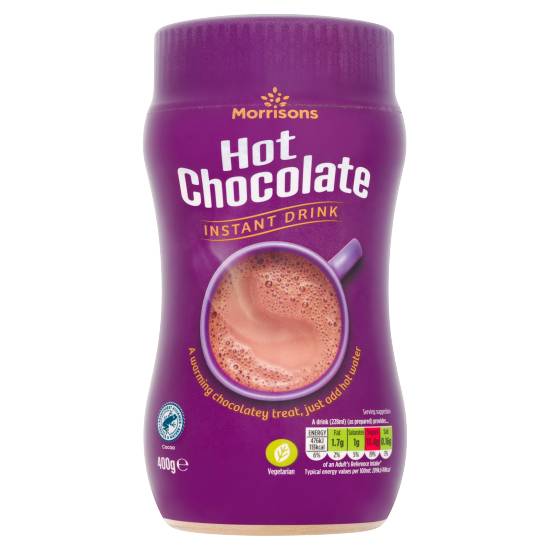 Morrisons Instant Hot Chocolate Powdered Drink (400g)