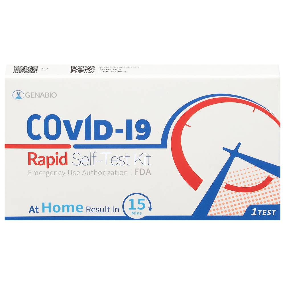 Genabio Covid-19 Rapid Self-Test Kit