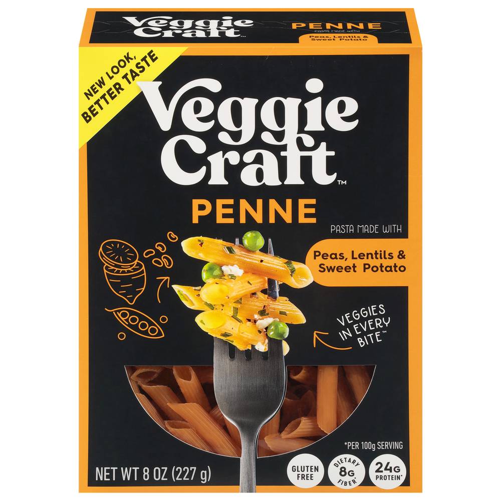 Veggiecraft Farms Penne Sweet Potato Pasta (8 oz)