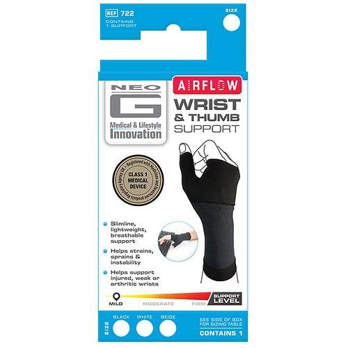 Neo G Airflow Wrist/Thumb Support - Medium 1.0 ea