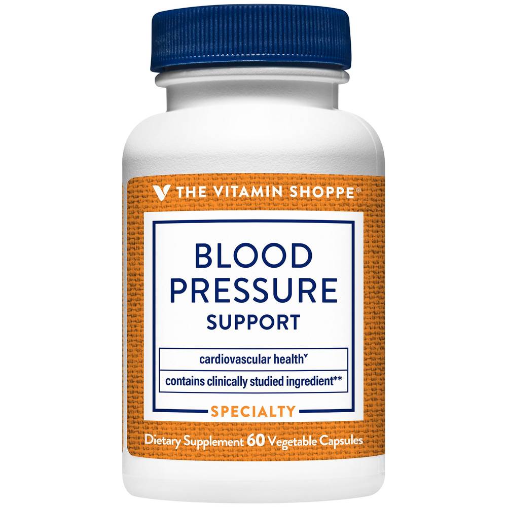 The Vitamin Shoppe Blood Pressure Support Cardiovascular Health (60ct)