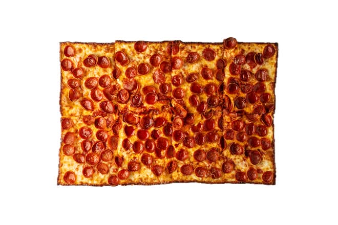 Spicy Pepperoni Square Pizza