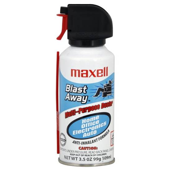 Maxell Blast Away Canned Air Mini Multi-Purpose Duster