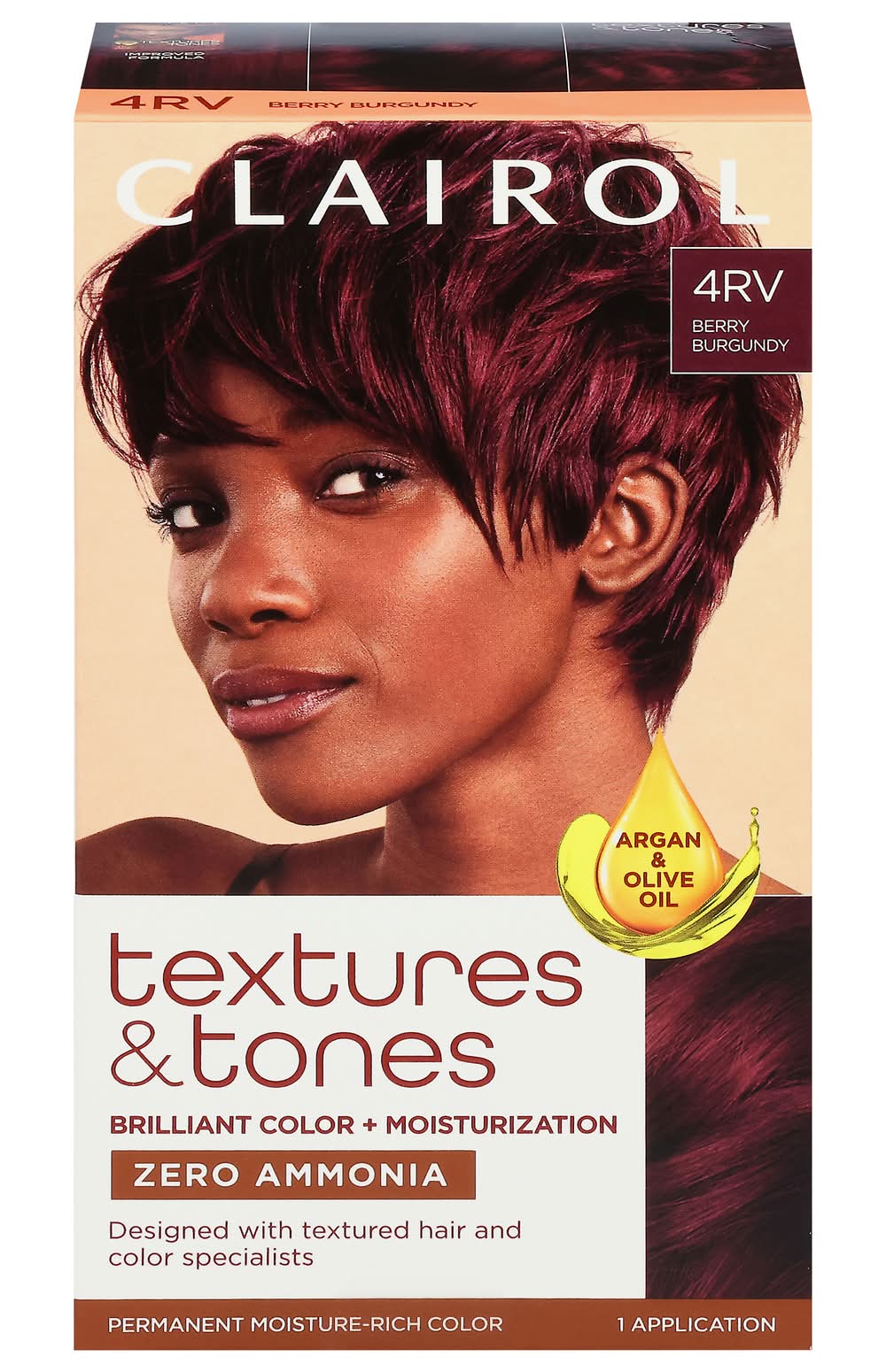 Clairol Textures & Tones, Berry Burgundy