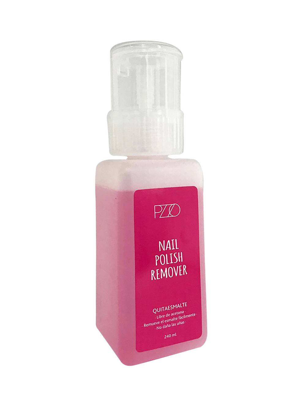 Tres rosas quita esmalte (240 ml)