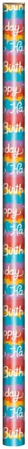 Birthday Party Hat Wrapping Paper, 15 sq. ft.
