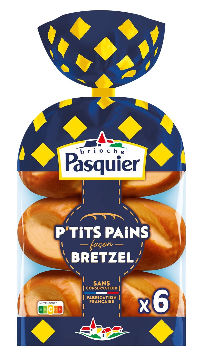 Brioche Pasquier - Petits pains sandwichs, bretzel (6)