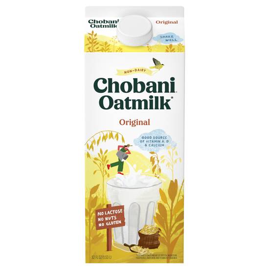 Chobani Original Oatmilk (52 fl oz)
