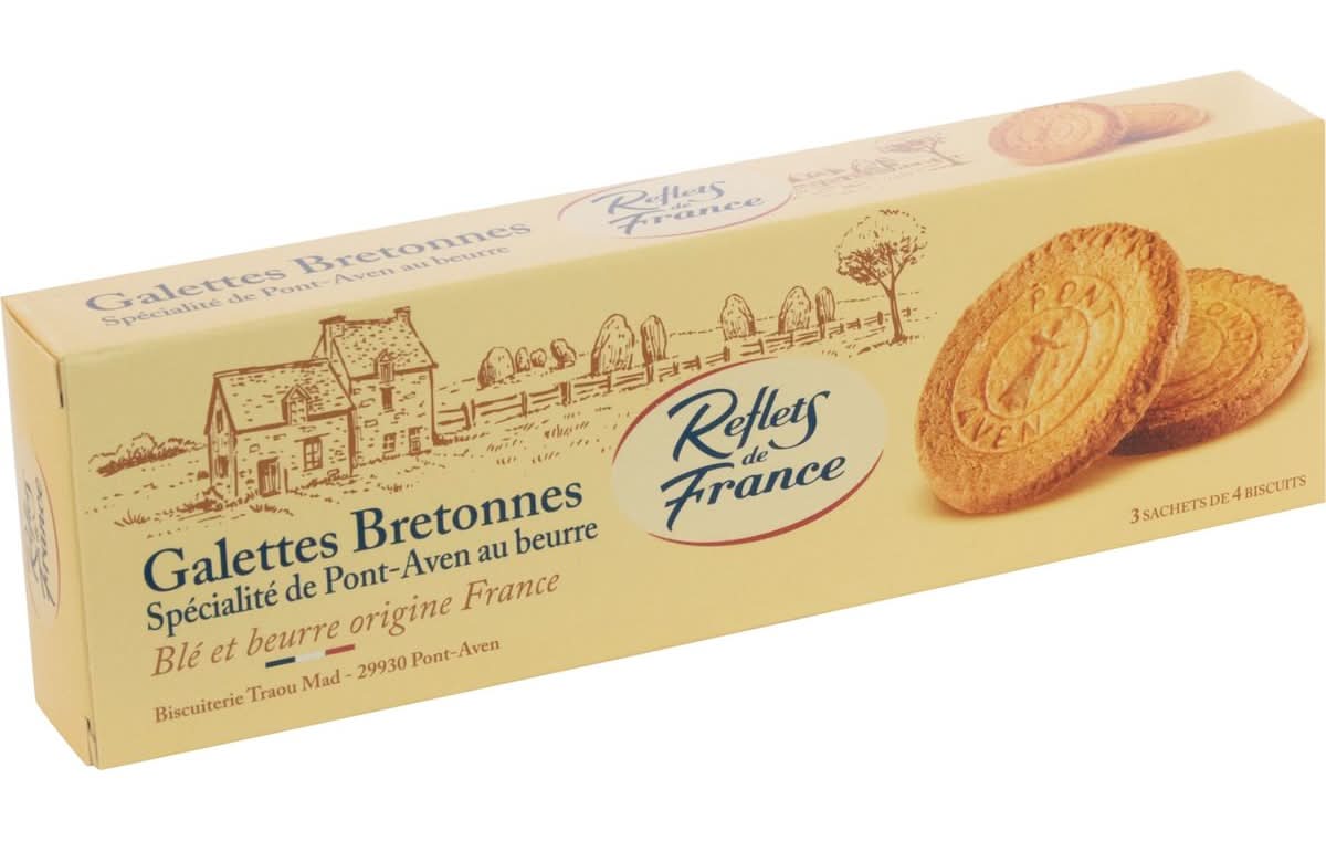 Reflets de France Fines Galettes de Bretagne au Beurre Frais 100 g
