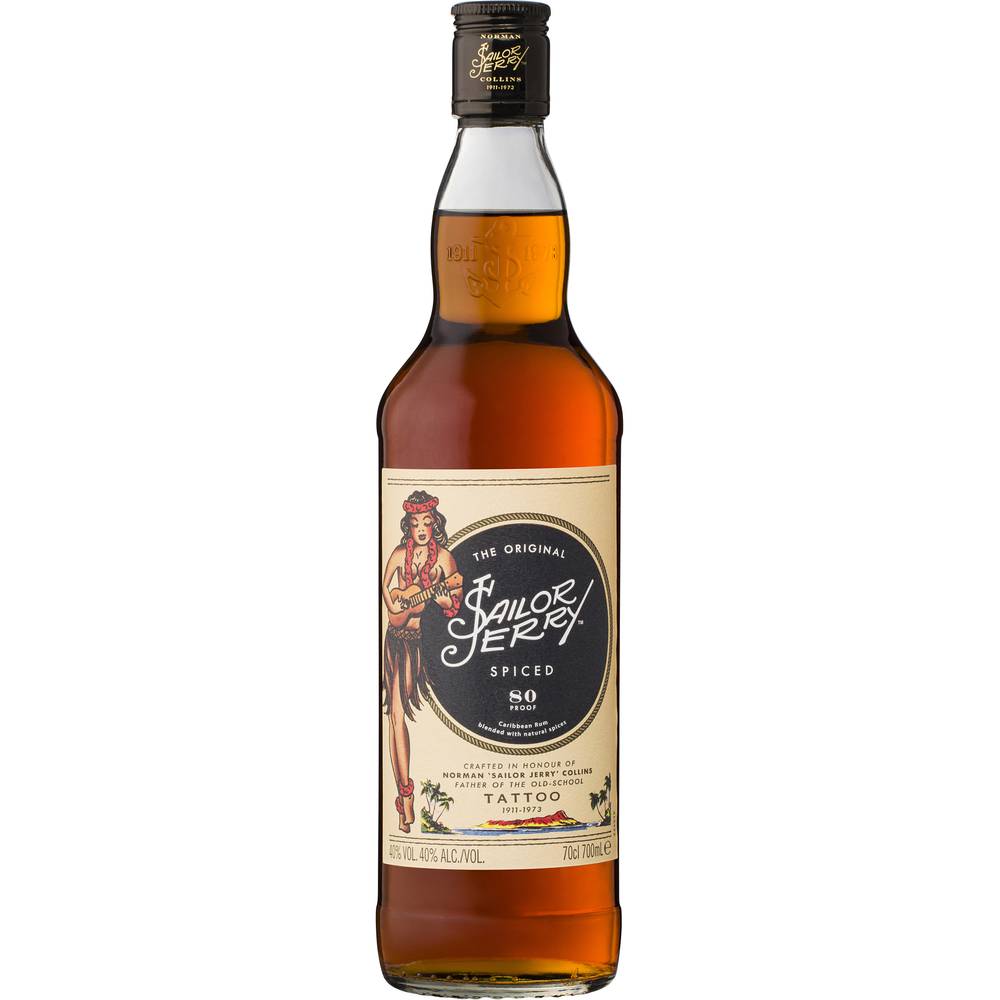 Sailor Jerry Caribbean Rum 700ml