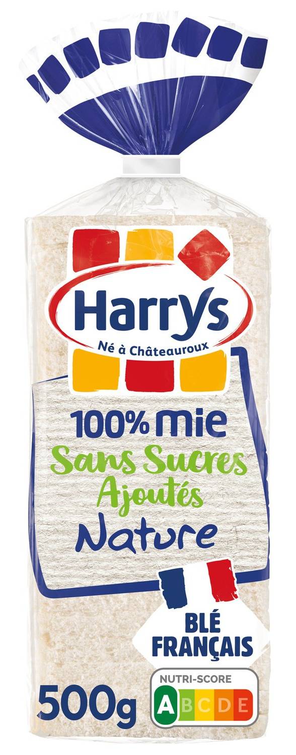 Harrys - Pain de mie nature (500g)