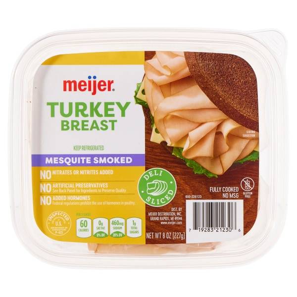 Meijer Mesquite Smoked Turkey Breast Lunchmeat (8 oz)