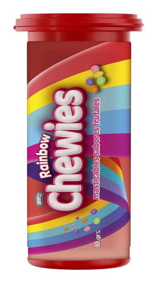 Rainbow caramelos masticables (Frutas) (30 gr)